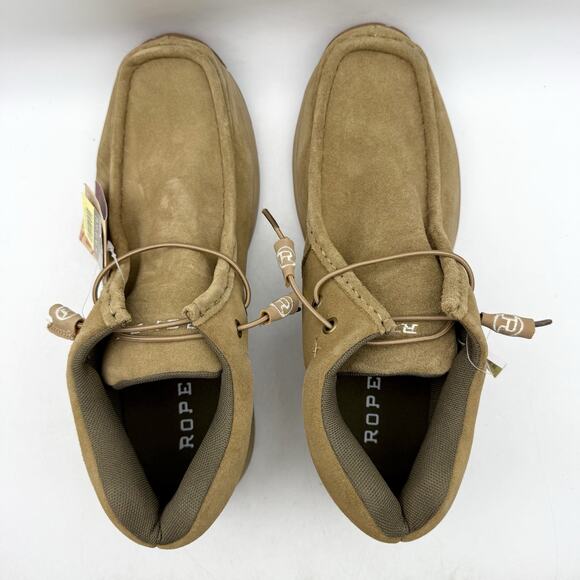 Roper Mens Two Eyelet Chukka Boots US 10.5 D EU 43.5 Brown Suede NWT main image 8